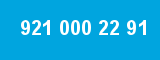 921 000 22 91 921 000 22 91